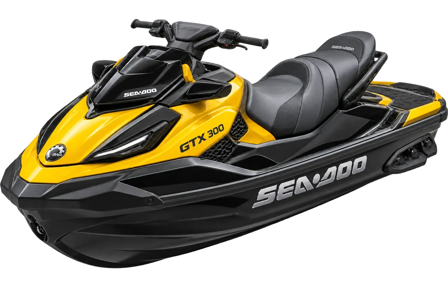 Yellow Sea-Doo GTX 300 personal watercraft illustrating finance for this type of vehicle or asset