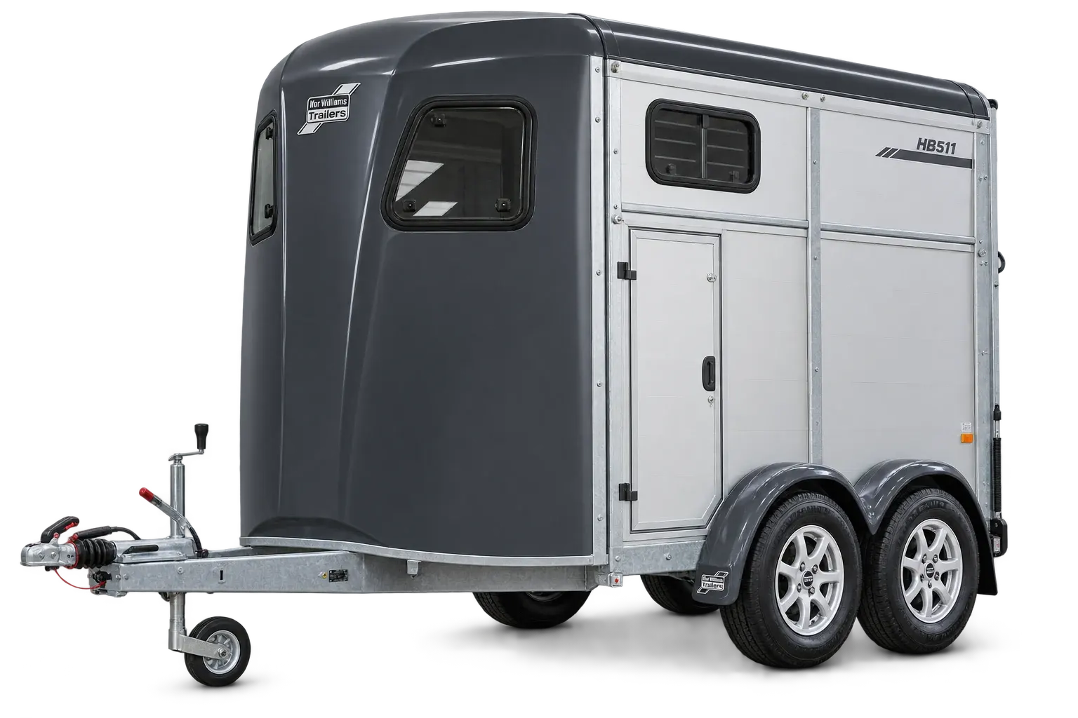 Ifor Williams HB511 two-horse float illustrating finance for this type of vehicle or asset