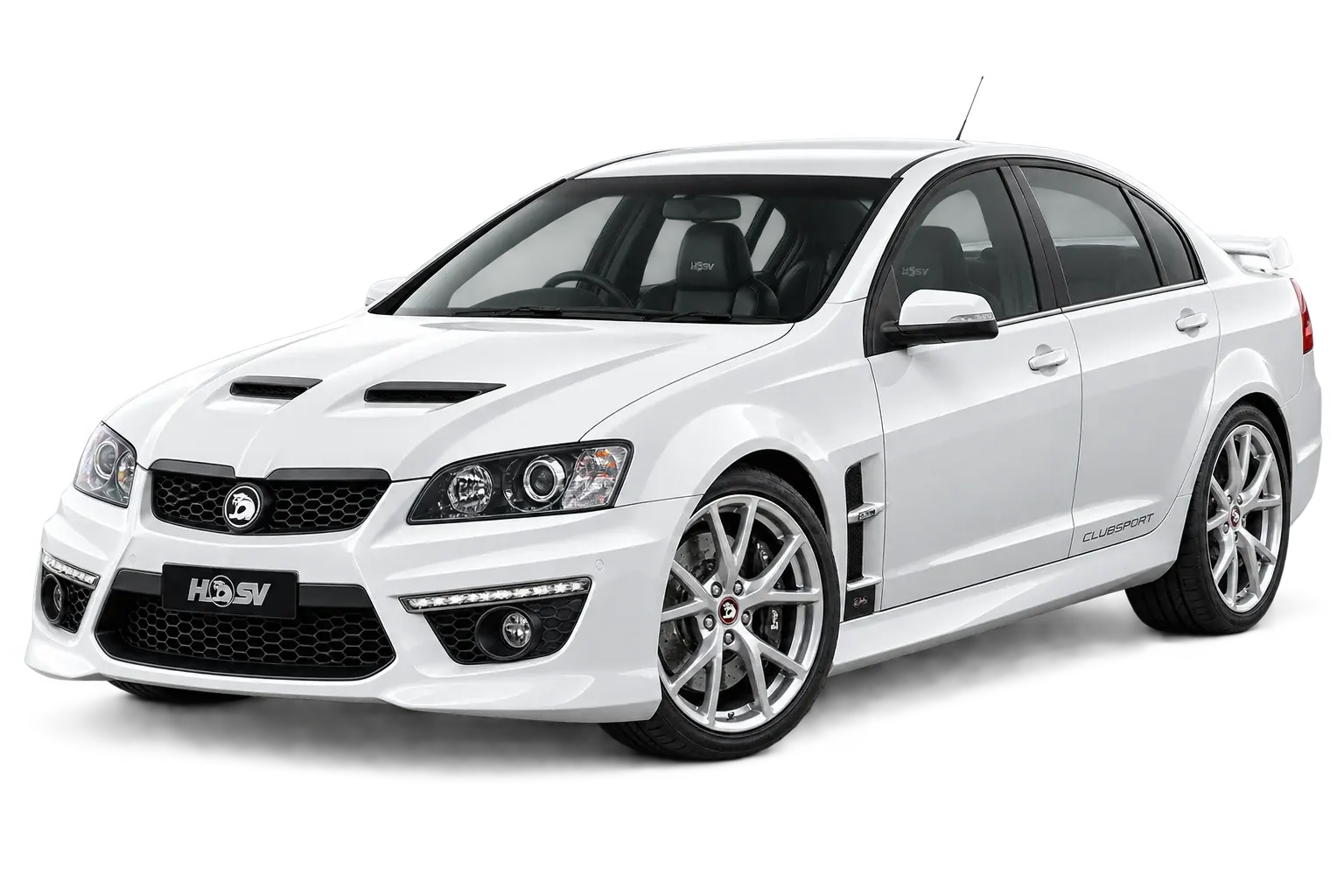 White Holden VE HSV Clubsport illustrating finance for this type of vehicle or asset