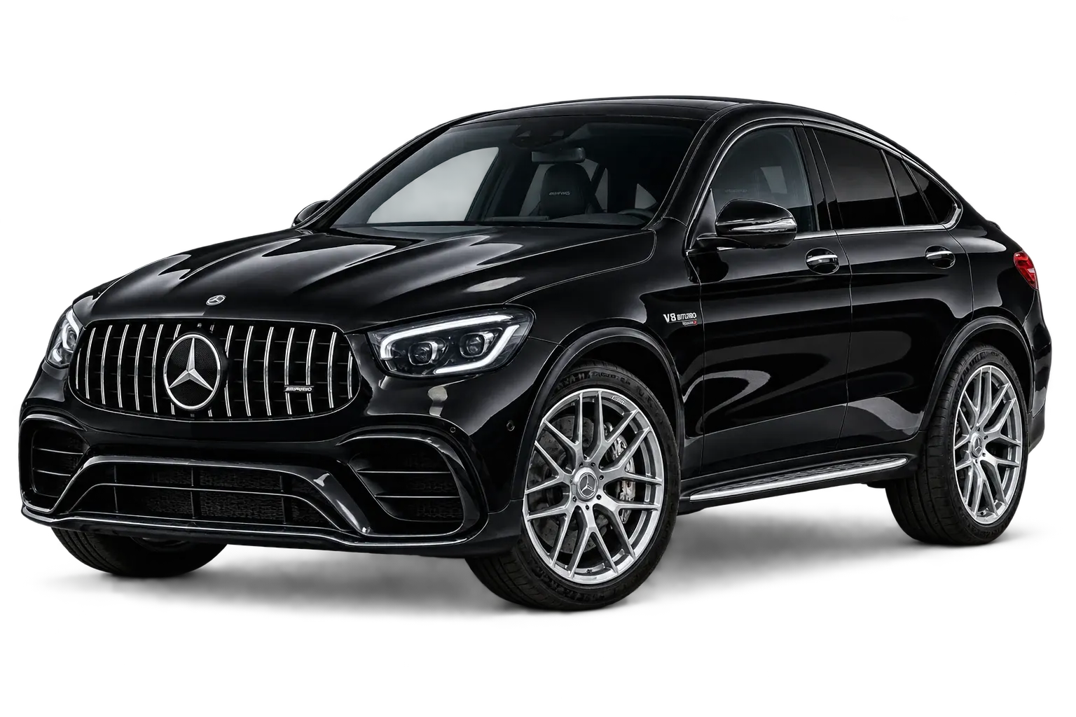 Black Mercedes-AMG GLC Coupe