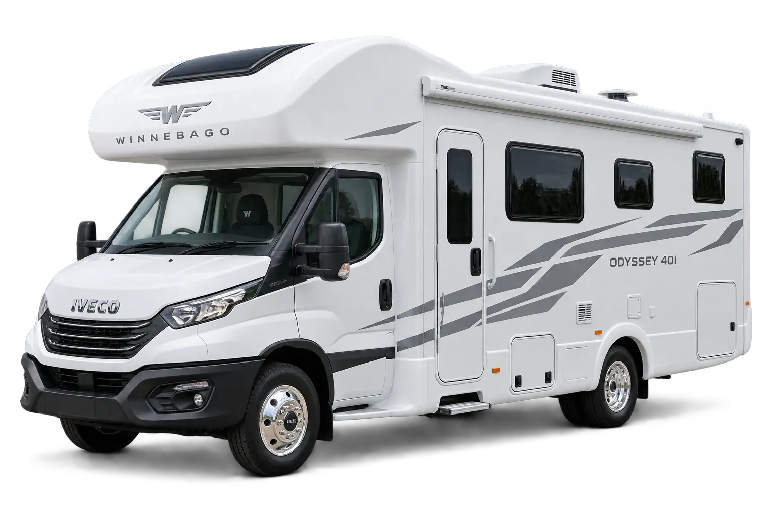 Winnebago Odyssey 40I motorhome illustrating finance for this type of vehicle or asset